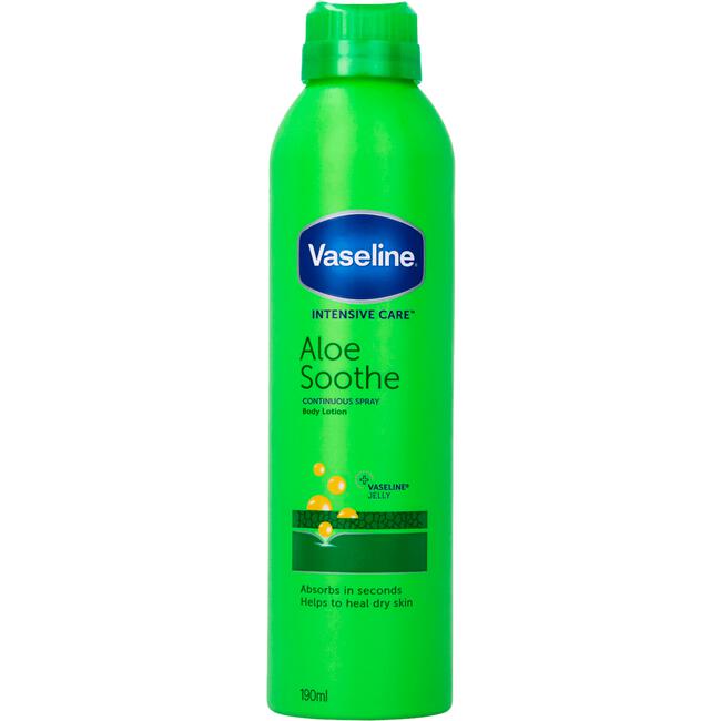 Vaseline Intensive Care Aloe Soothe Bodylotion Spray 190 ML