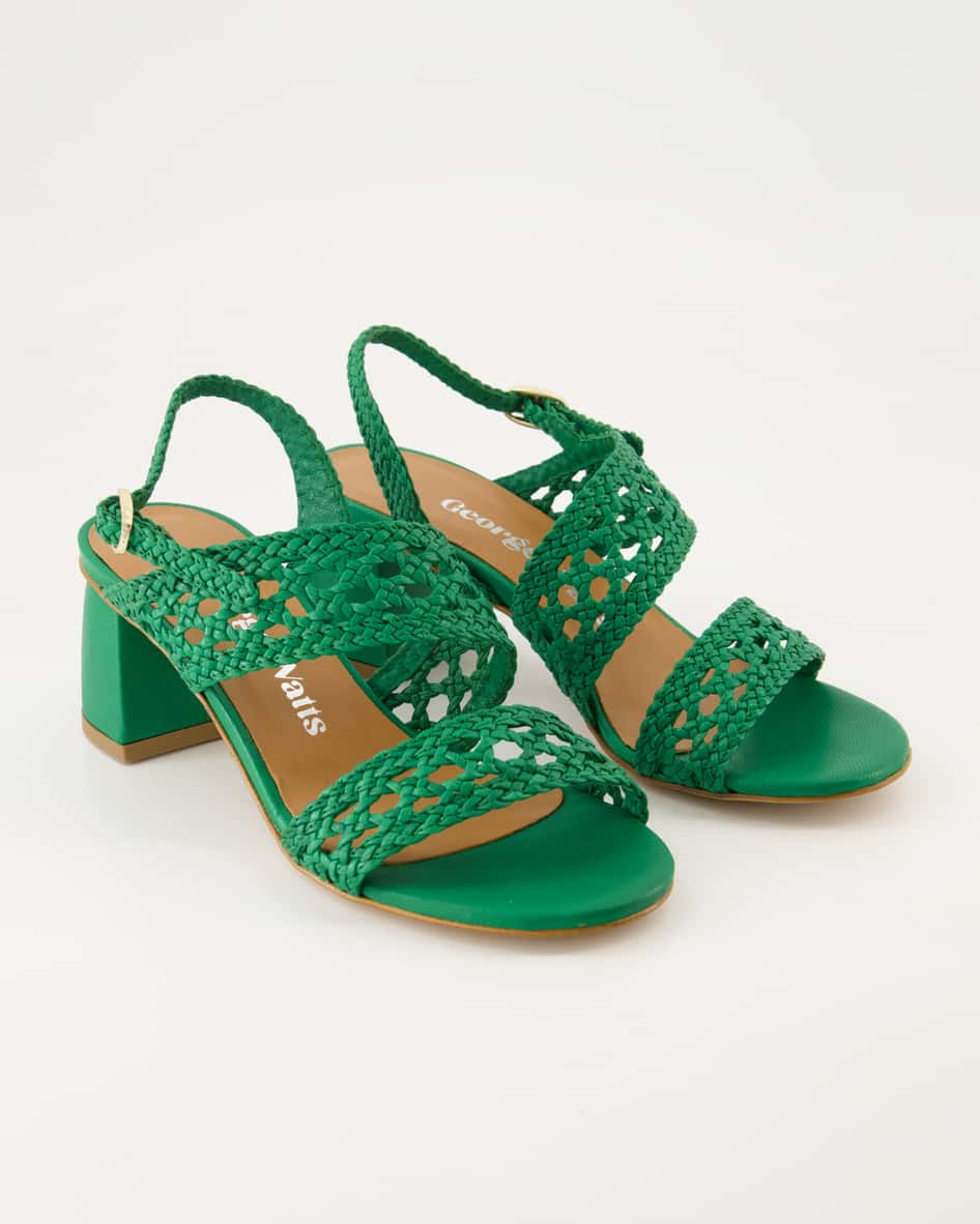 George Watts L9102 Sandalen in Grün
