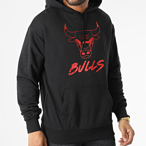 Sweat Capuche Chicago Bulls Metallic 60292292 Noir