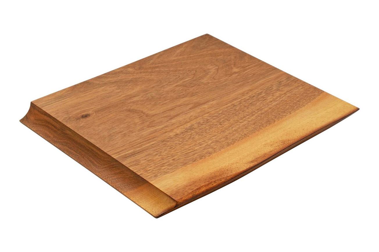 Robert Herder Free Form Cutting Board 9401245180000 walnoothout, snijplank, 25 x 20 x 1.9 cm