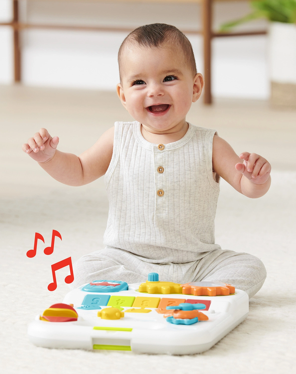 Lauflernwagen EXPLORE&MORE 4-in-1 in bunt