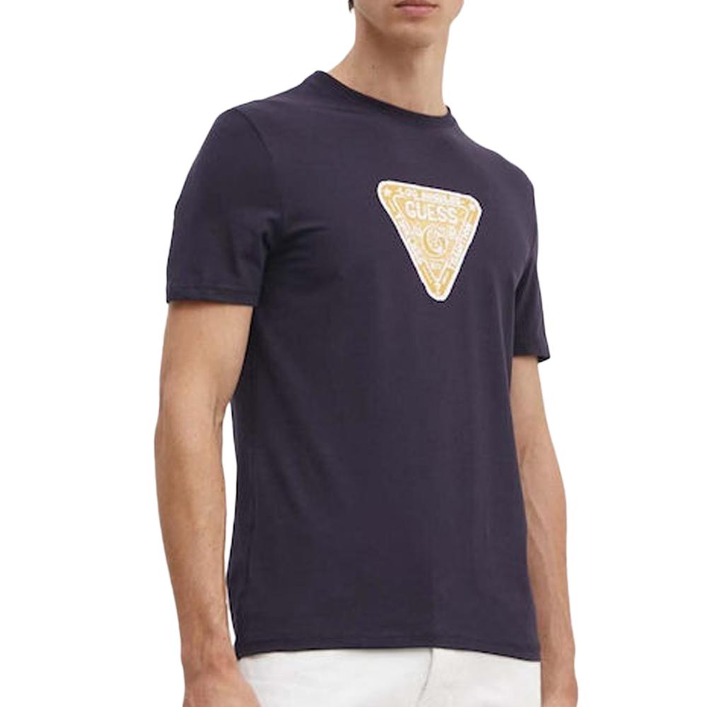 Guess T-shirt Marine Homme Guess M4YI35J1314
