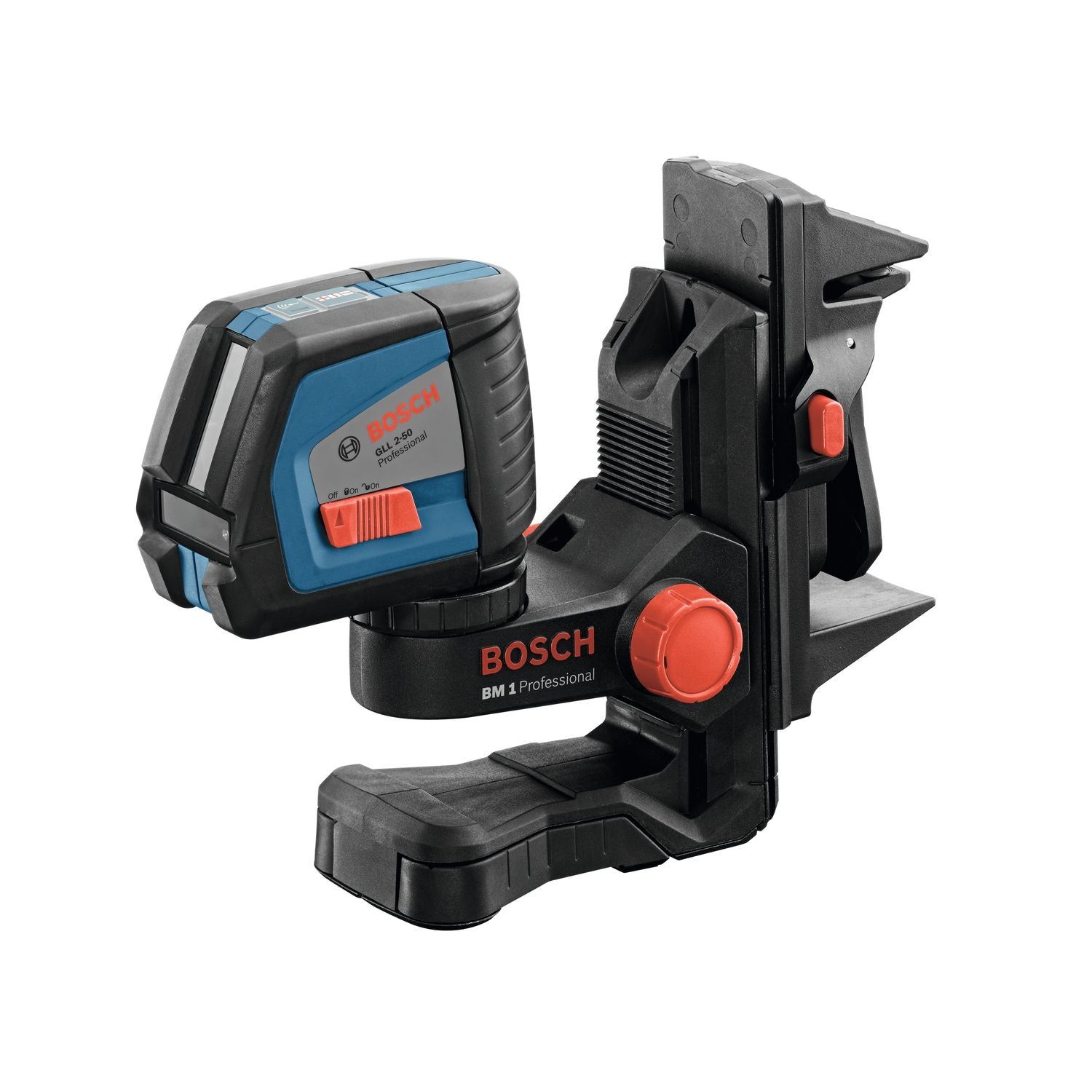 Bosch Professional BM 1 Wandhouder voor laser met Klemsysteem - 0601015A01