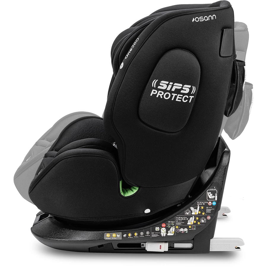 osann Autokindersitz One360 iSize All Black