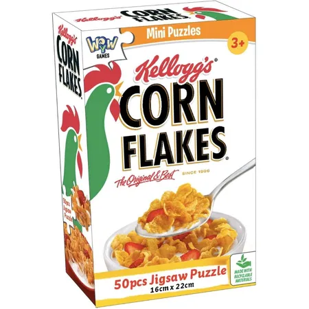 Invento Mini Puzzles KELLOGGS Corn Flakes, 50 Teile