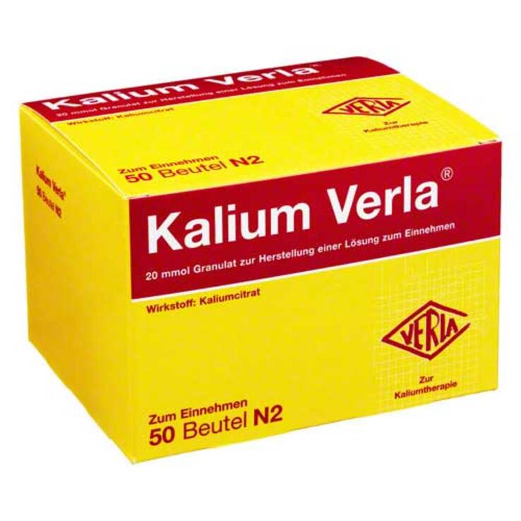 Kalium Verla® Granulat Beutel, 50 St