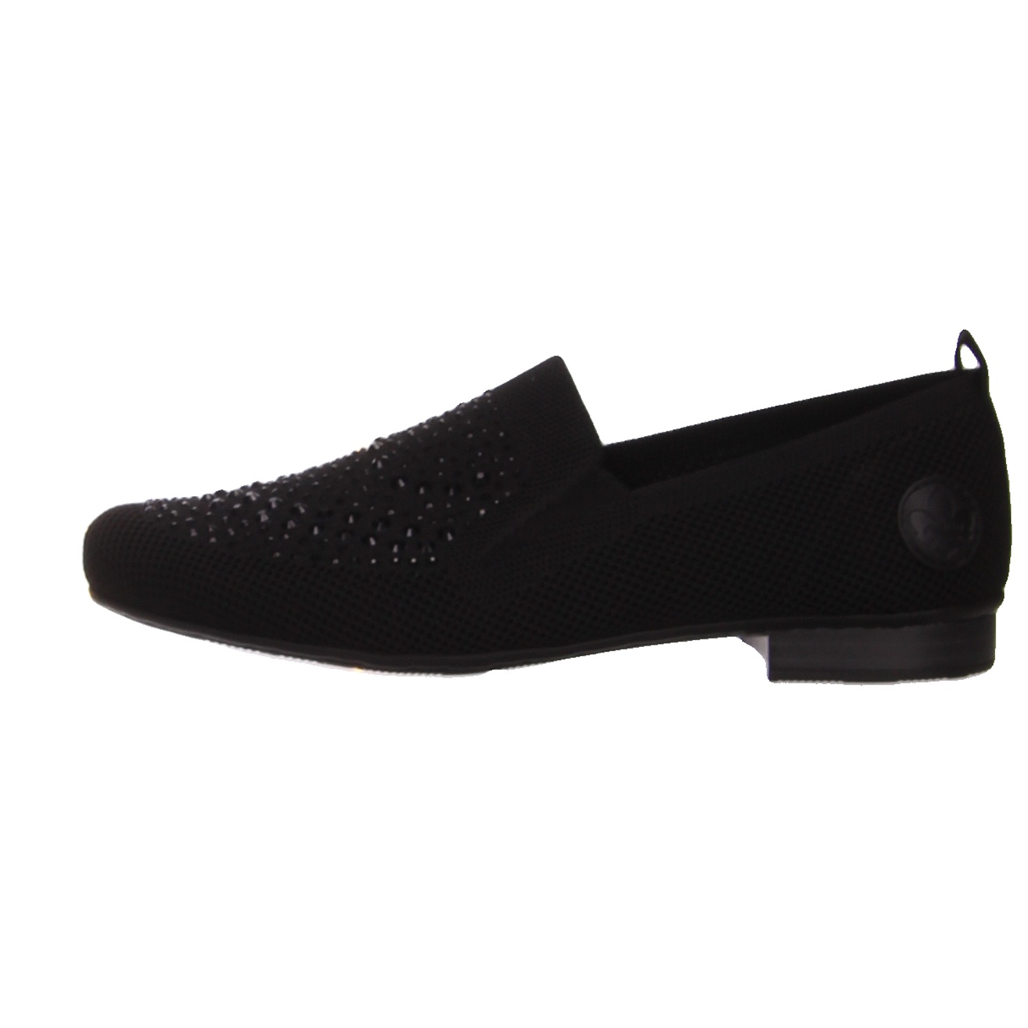 Rieker Slipper schwarz schwarz