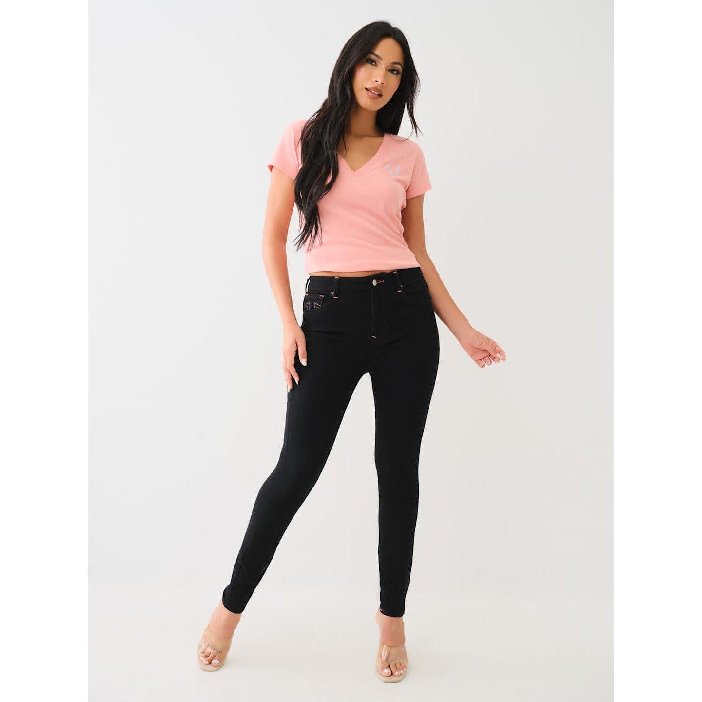 True Religion Halle High Rise Super Skinny Jeans