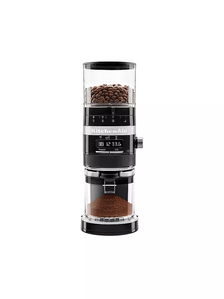 KITCHENAID Kaffeemühle Artisan 5KCG8433EOB Onyx Schwarz schwarz