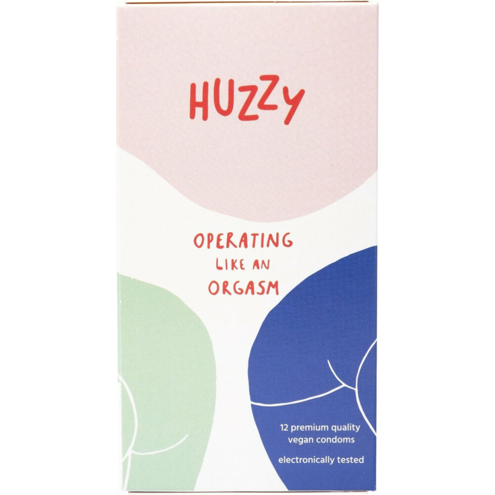 Huzzy Vegan Condooms12 stuks