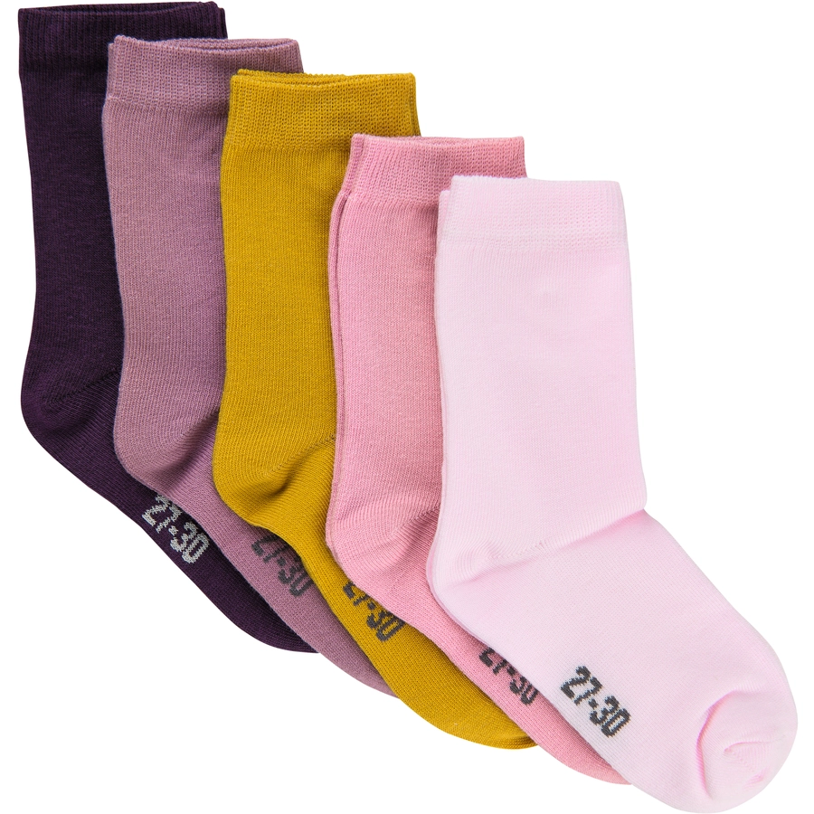 Minymo Socken 5er Pack Shadow