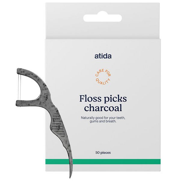 Atida Aplicador de Fio Dental Vegan 50 Unidades