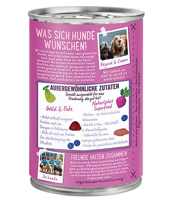 Edgard & Cooper Nassfutter für Hunde,
