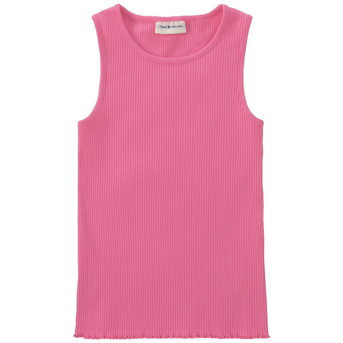 Jonas Nielsen Mädchen Top mit Rippstruktur rosa