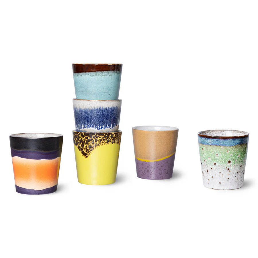 HKliving  70's ceramics kaffekrus - Gravity