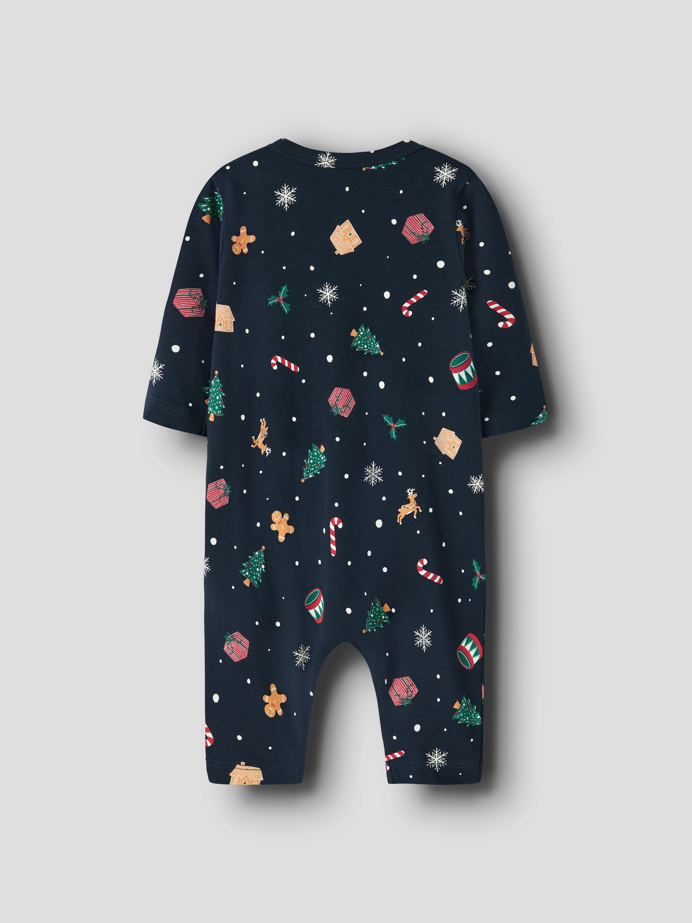 Name It Strampler »NBNVISMAS LS NIGHTSUIT«, mit Weihnachtsmotiv