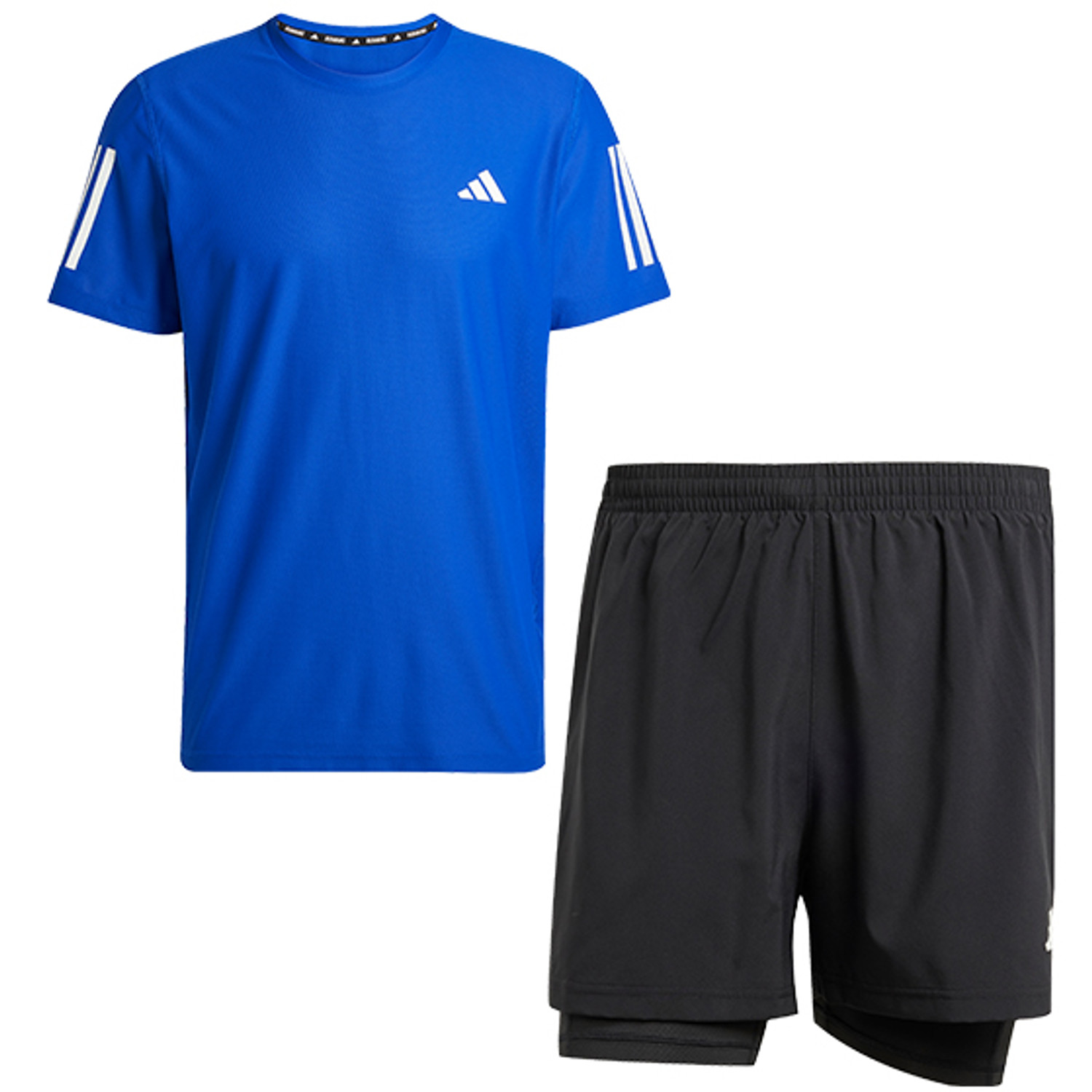 adidas OTR Shirt 2in1 Short Set Heren