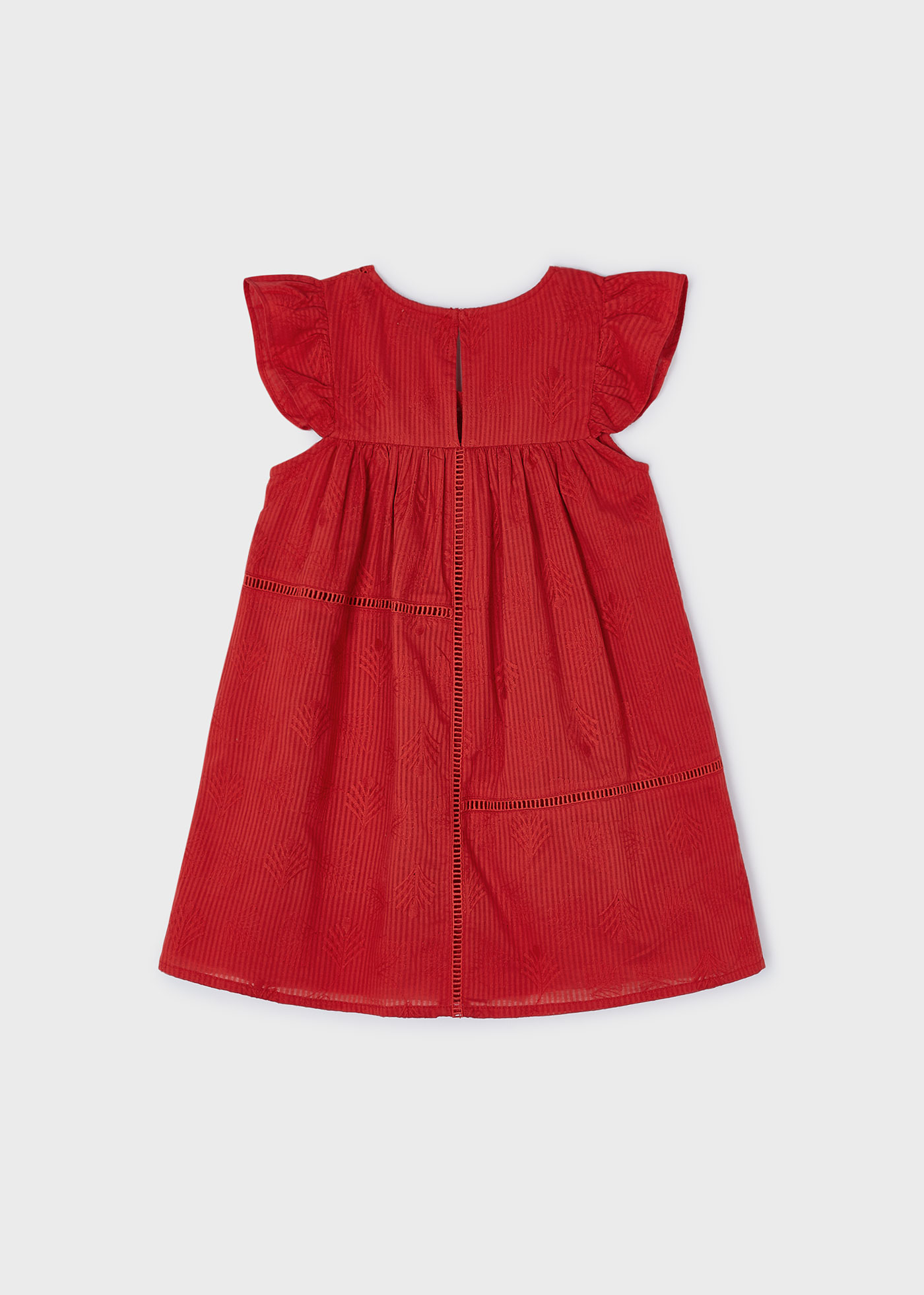 Vestido bordado Better Cotton para meninas