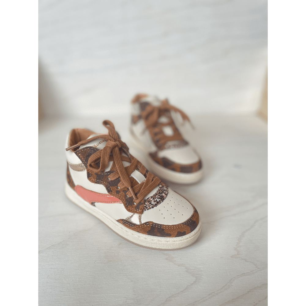 Romagnoli - Sneaker Mid - Texano Latte Leo