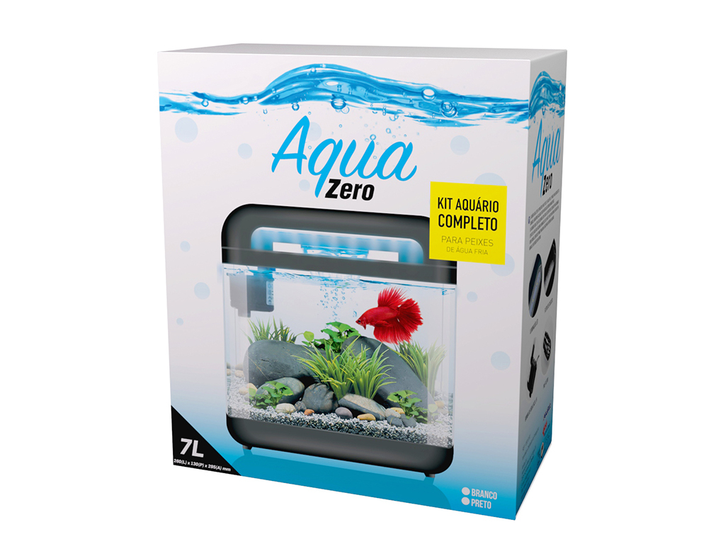 AQUÁRIO ANIVITE PRETO AQUA ZERO