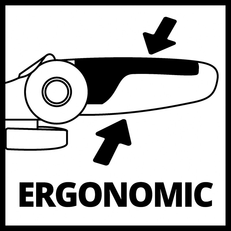 Einhell TC-AG 125/850 haakse slijper 800W 125mm