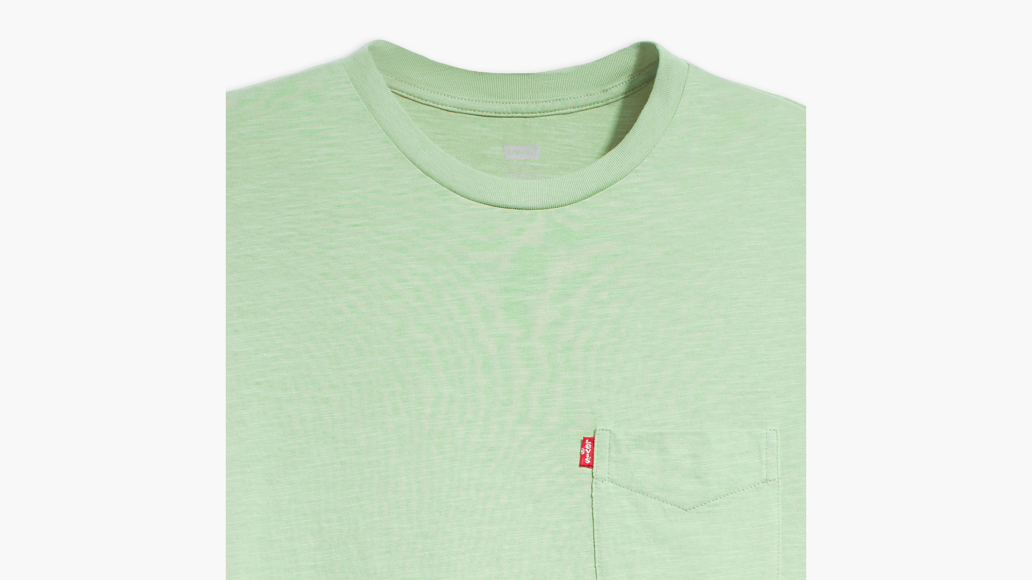 T-shirt poche Classic (grandes tailles) - Aqua Foam - Vert