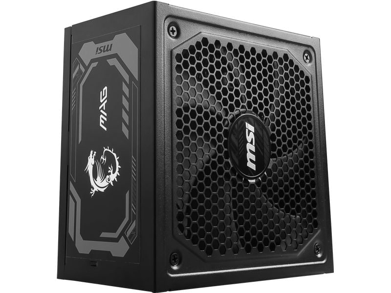 MSI Netzteil MAG A1000GL PCIE5 1000 W MSI MAG A1000GL PCIE5 Netzteil 1000 W 24-pin ATX ATX Schwarz