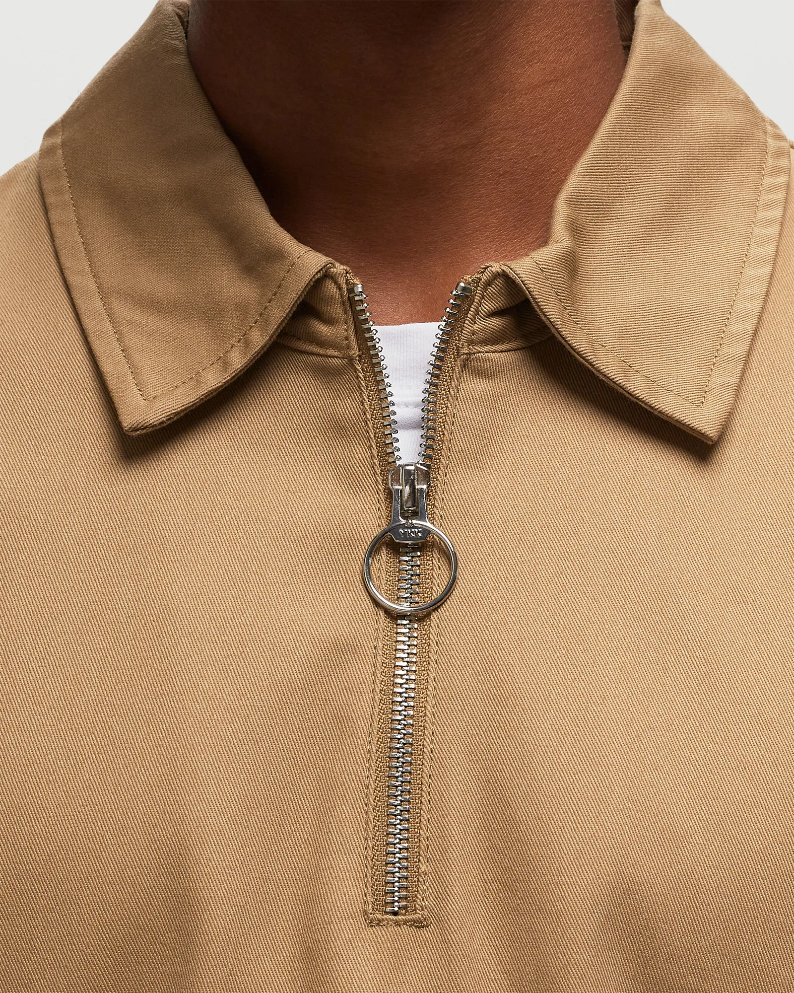 BSTN Brand TWO-TONE HALFZIP SHIRT