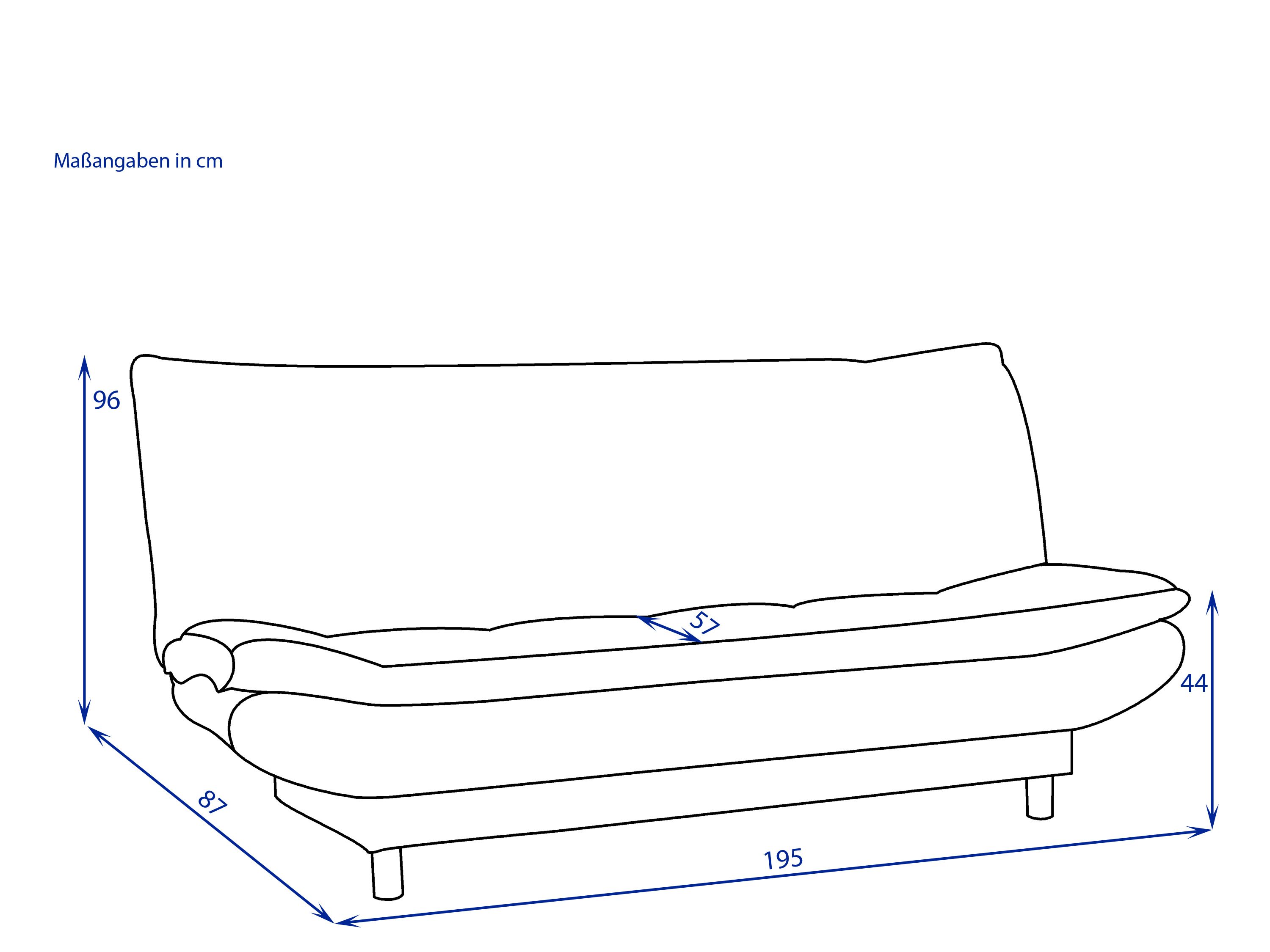 Schlafsofa BAKERSFIELD