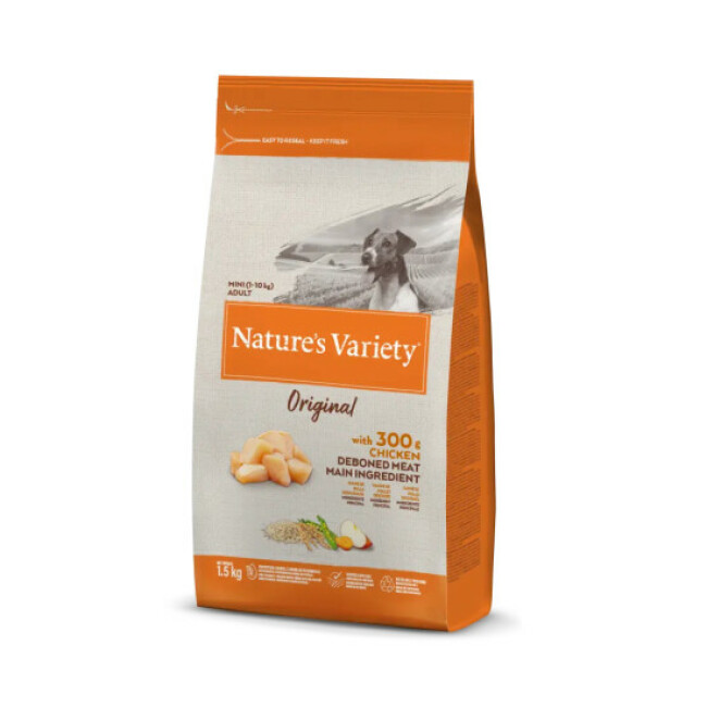 Croquettes pour chien Nature's Variety Original Mini Adult Poulet