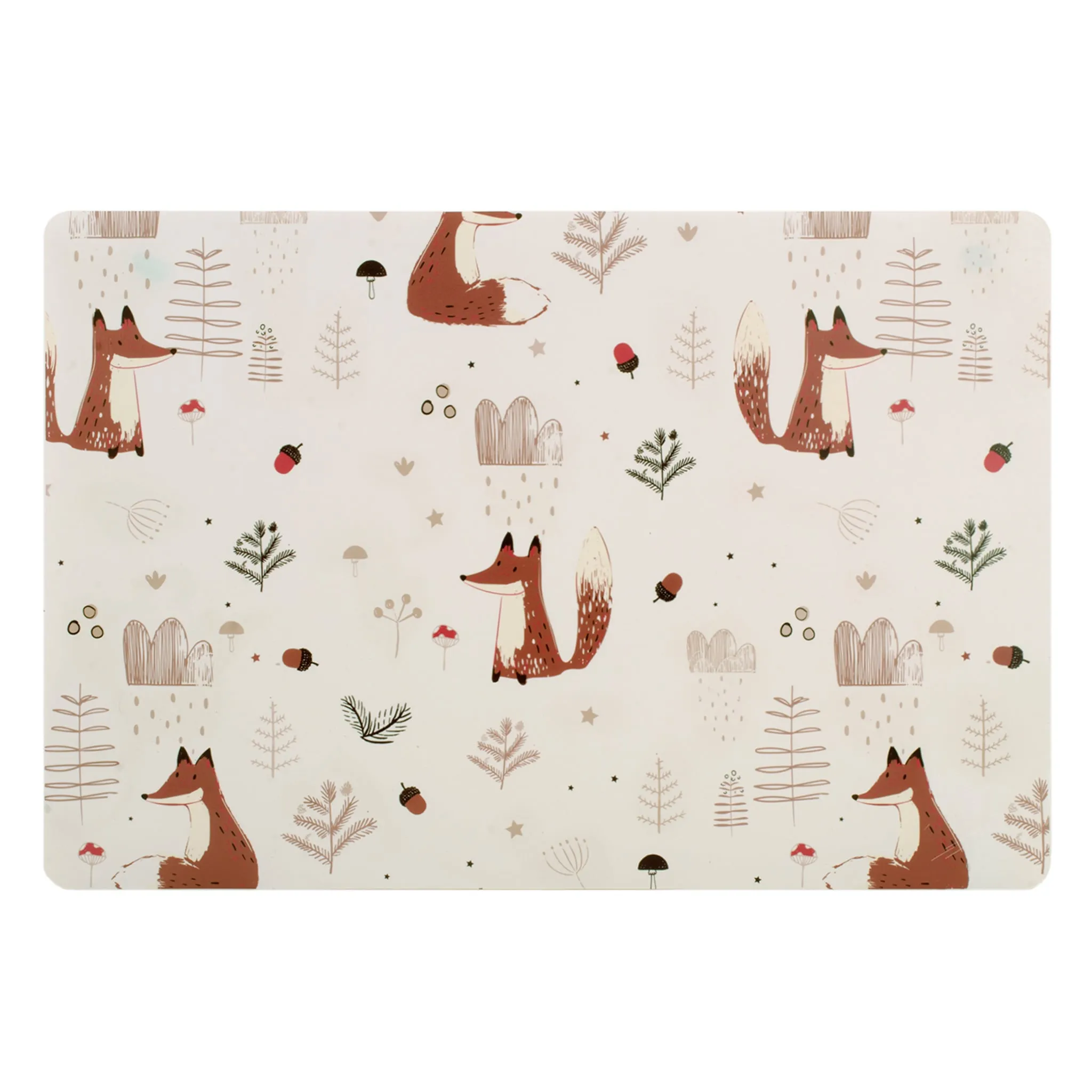 Attitudes Import Napperon Renard & Feuillage