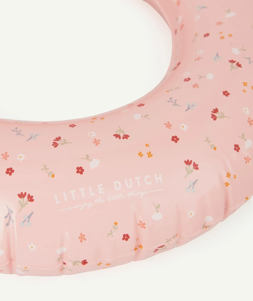 LITTLE DUTCHBOUÉE FILLE ROSE FLEURIE 50CM