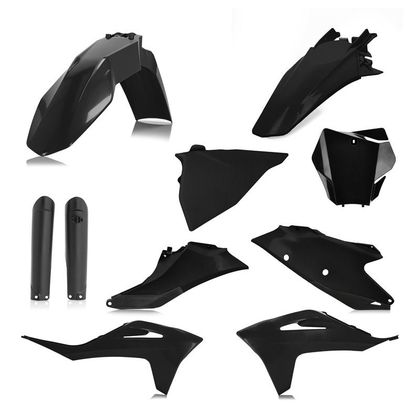 Kit plastiques Acerbis FULL KIT NOIR - Noir