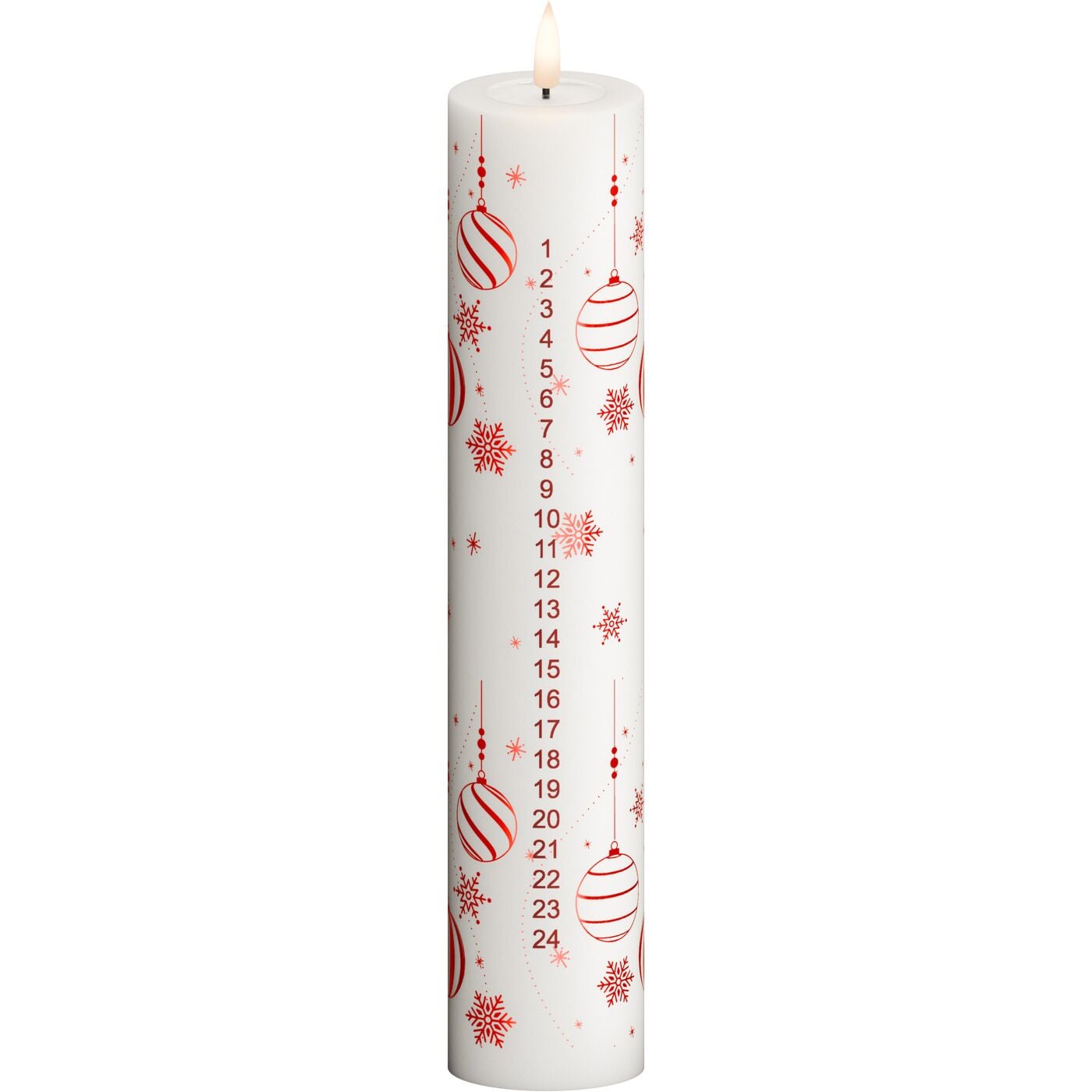 DeluxeHomeartLED-Kerze «Adventskalender»