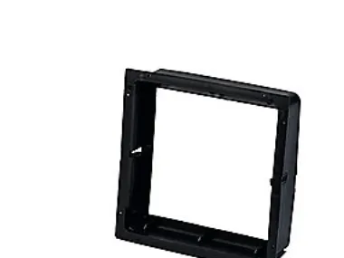 Duka klapventil type 113 - PVC, Hvid, 150X150 mm, Med konstant grundventilation