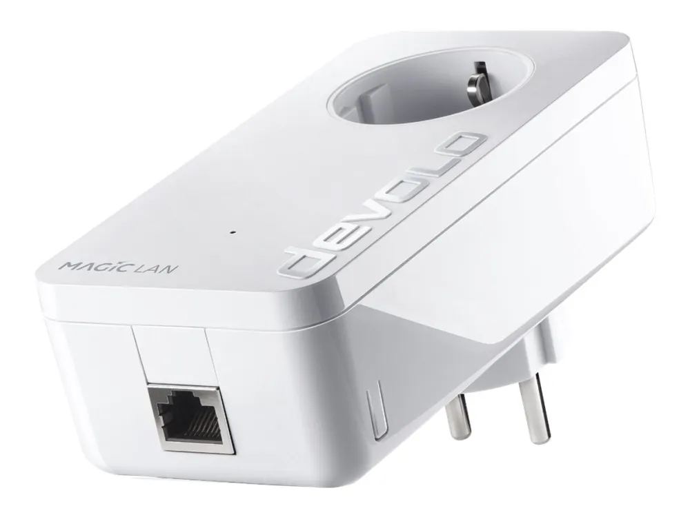 devolo Magic 2 LAN - Starter Kit - bro - - 1GbE, HomeGrid - kan sluttes til vægstik (pakke med 2)