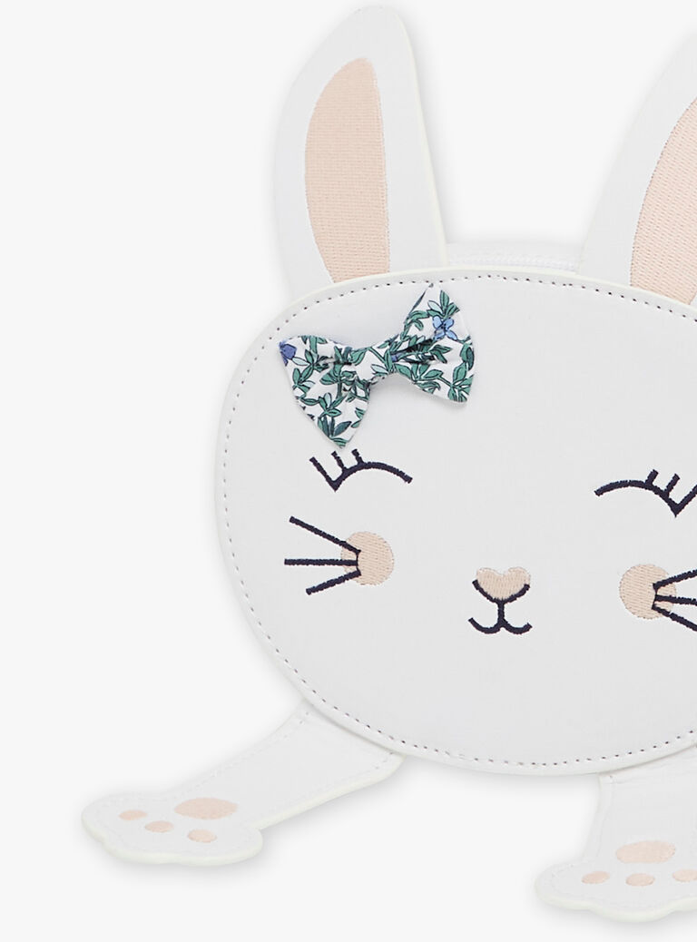 Sac bandoulière lapin blanc