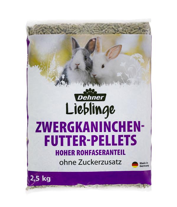 Dehner Lieblinge Zwergkaninchenfutter-Pellets