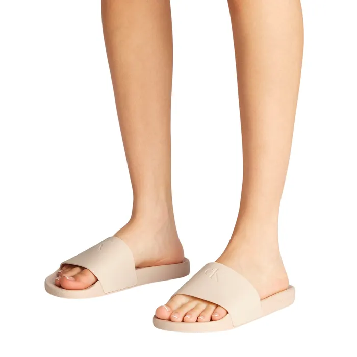 Calvin Klein Monogram Logo Badslippers Dames