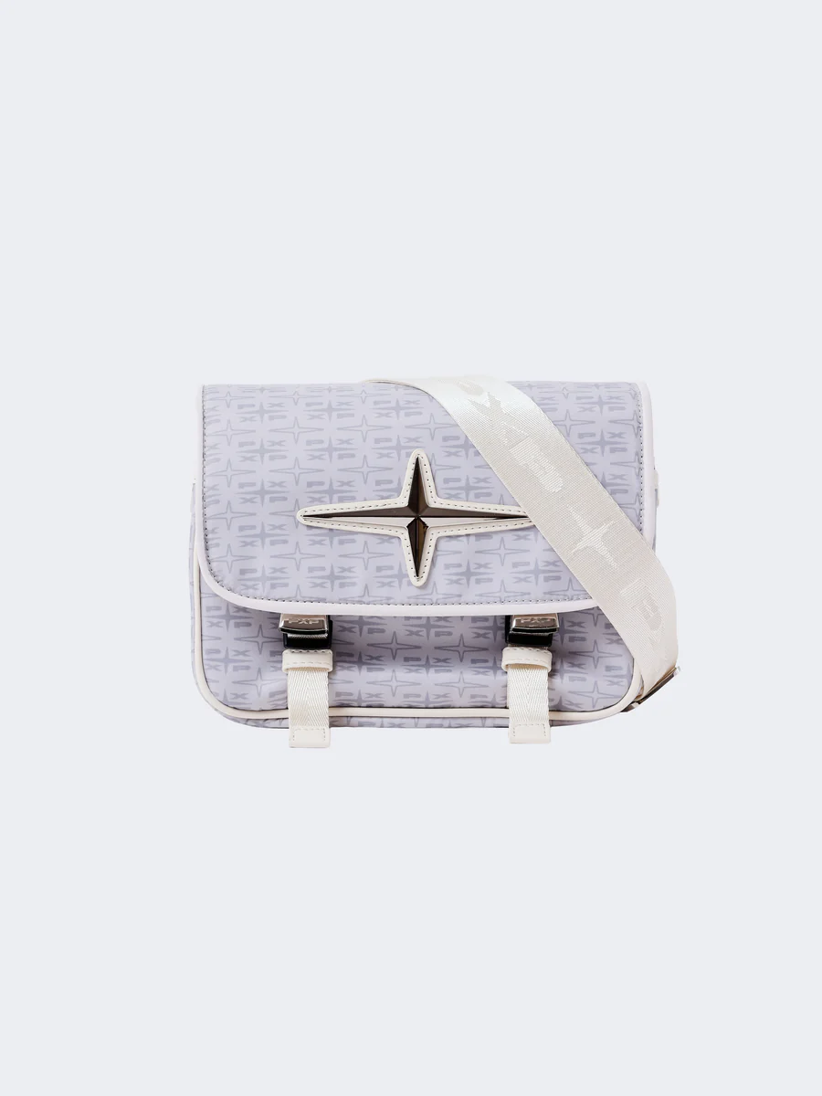 Project X Paris Polaris Monogram Crossbody Bag Heren Wit