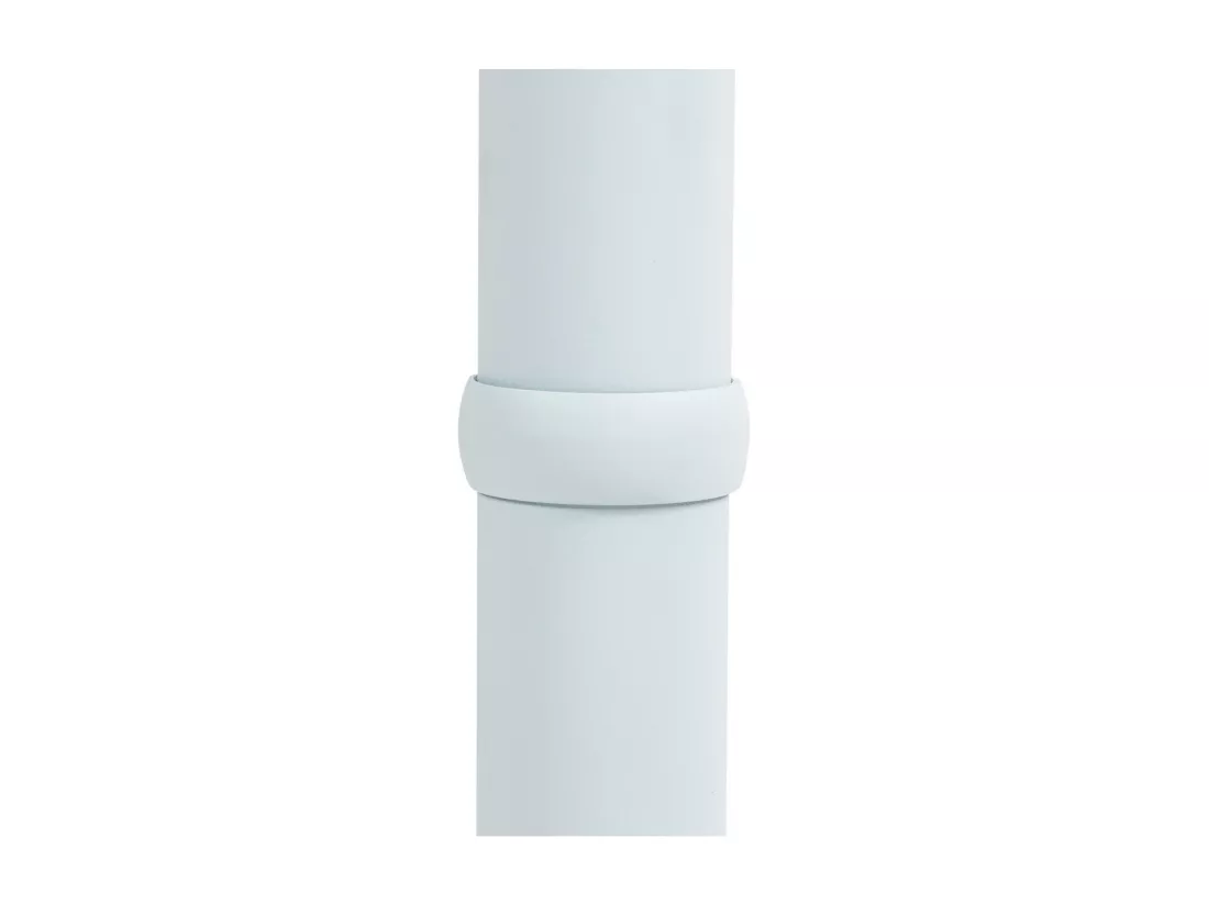 Table haute - rond Ø 75 cm - Bois - Blanc / Blanc - Hereford