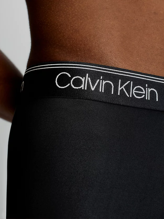Pacote com 3 Cuecas Boxer de Cintura Baixa - Microelasticidade