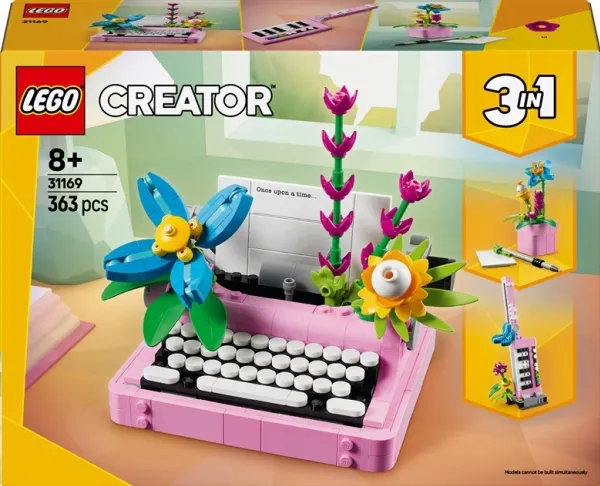 LEGO Creator 31169 Skrivemaskine med blomster