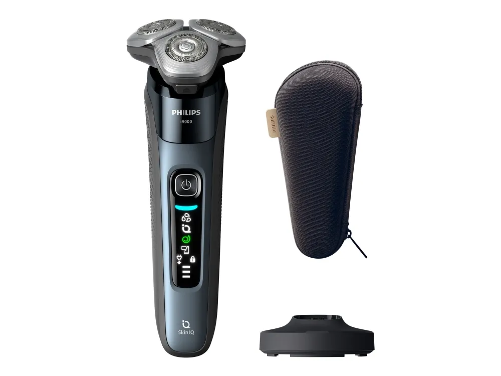 Philips i9000 X9001 - Shaver - trådløs - pigeon blue