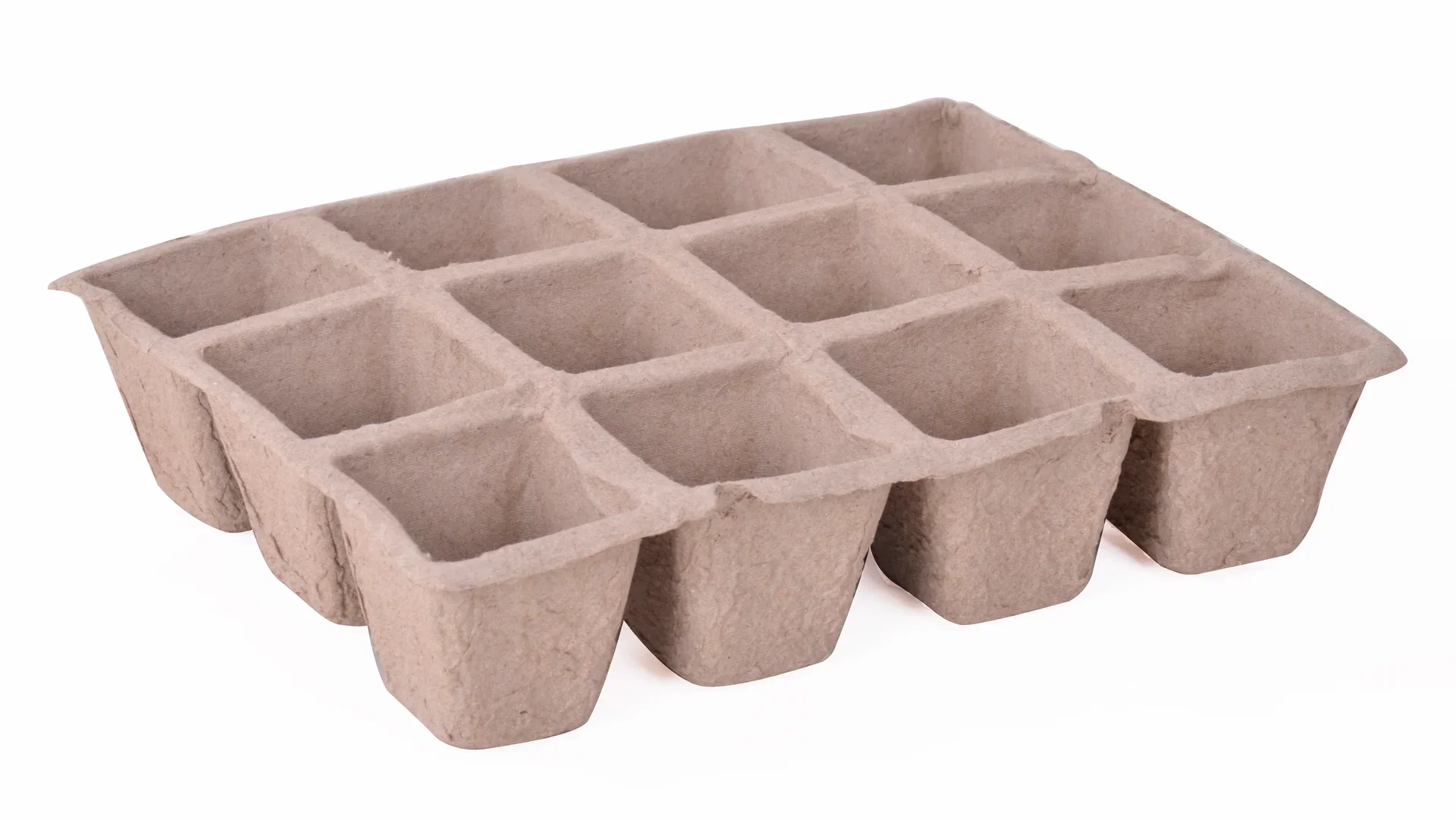 Plantagen Fiberbrett med 12 potter Bredde 17 cm