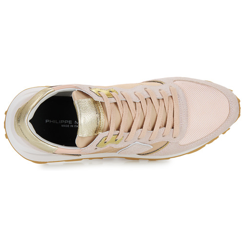Philippe Model - TROPEZ HAUTE LOW WOMAN Beige / Rosa / Oro