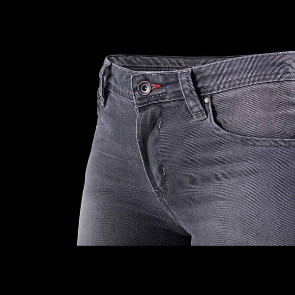 Furygan - Jean femme Purdey Evo Slim L32 Gris