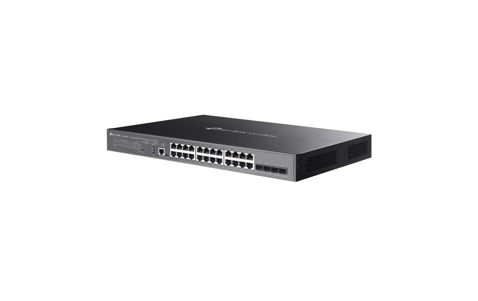 PoE++ Switch Omada SG5428XMPP 28 Port<br>TP-Link SG5428XMPP Netzwerk-Switch Managed L3 Gigabit Ethernet (10/100/1000) Power over Ethernet (PoE) Schwarz