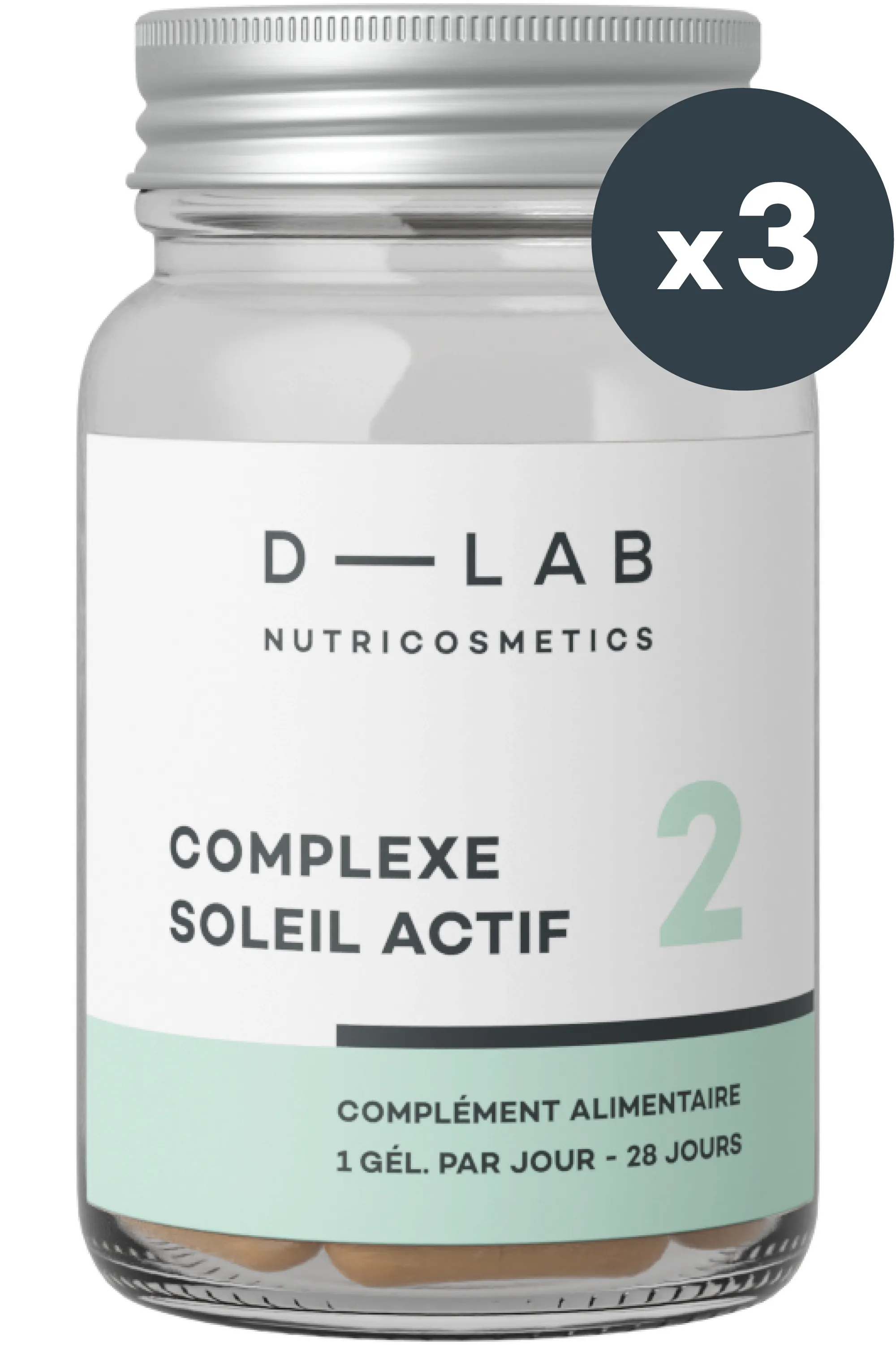 D-LAB Nutricosmetics Complément alimentaire Complexe Soleil Actif
