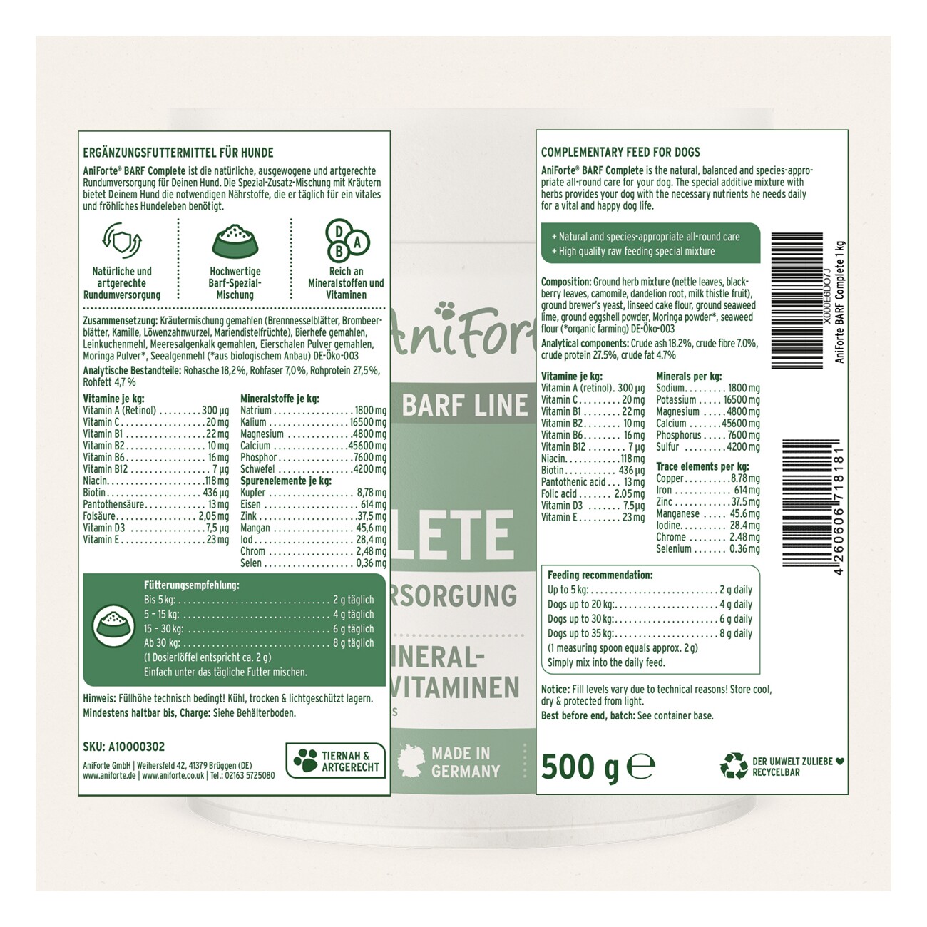 AniForte BARF Complete 500 g 500 g